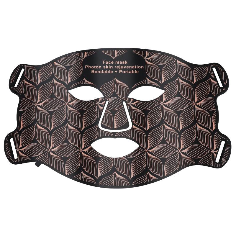 8-Color Silicone LED Light Mask: Red & Blue Photon Beauty Rejuvenation Facial Device