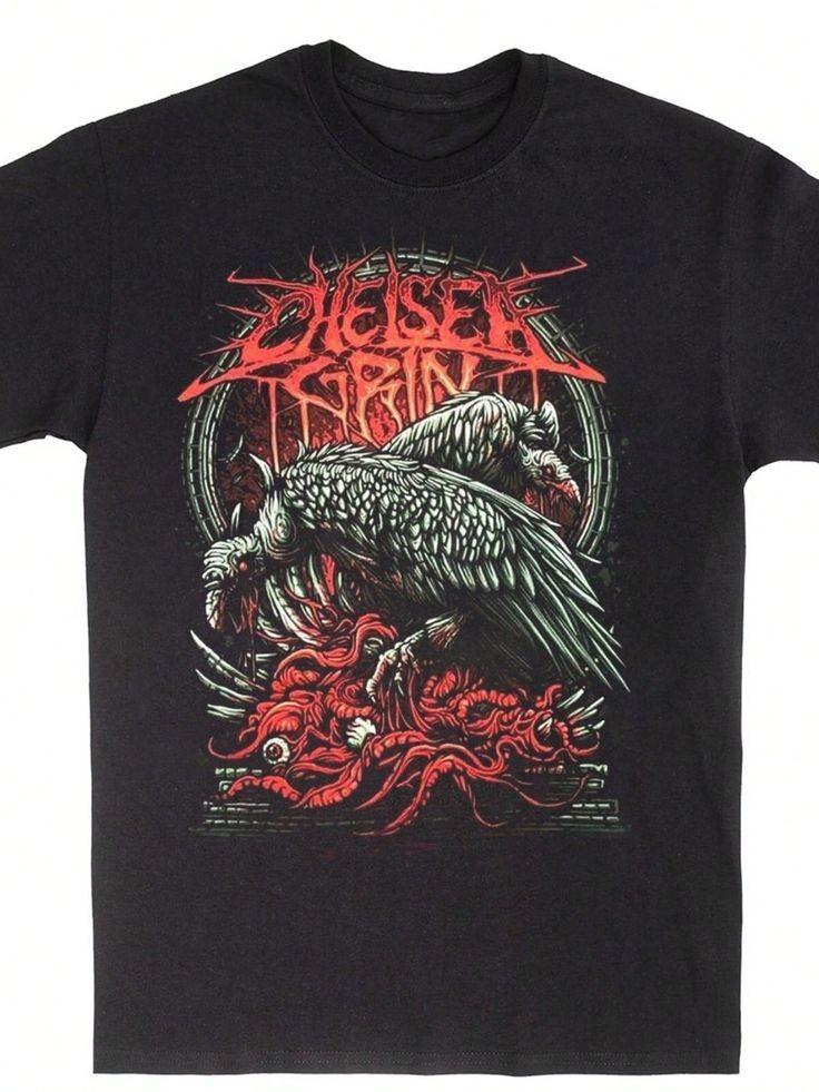 Chelsea Grin American Deathcore Gift Family Black Shirt SEG_453 Unisex T-Shirt XXXXL