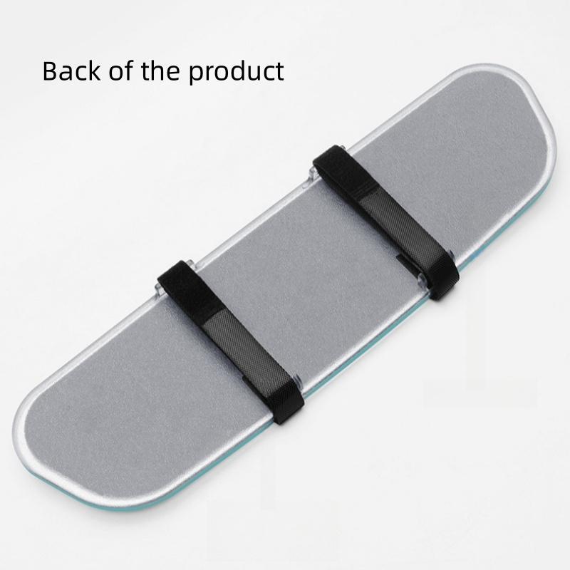 High-definition wide-view auxiliary rearview mirror, wide-angle curved rearview mirror inside the car, anti-glare rear observati