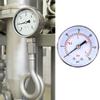 Pressure Gauge 50mm   1Celsius8 BSPT Back Connection for   Water Oil Gas (0-15PSI 0-1Bar)