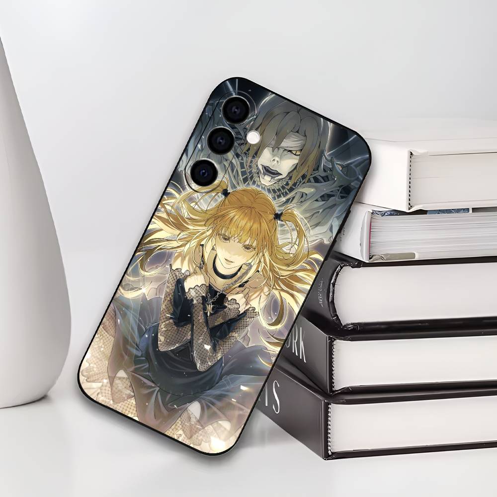 

Чехол для телефона M-Misa D-DEATH N-NOTE A-Amane Для Samsung Galaxy A73,A72,A71,A70,A53,A52,A51,Другие Мягкий Черный Чехол Samsung a13 5g