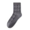 Men's Spring and Autumn Mid-calf Mesh Anti-bacterial Anti-odour Business Sweat Breathable Long Socks