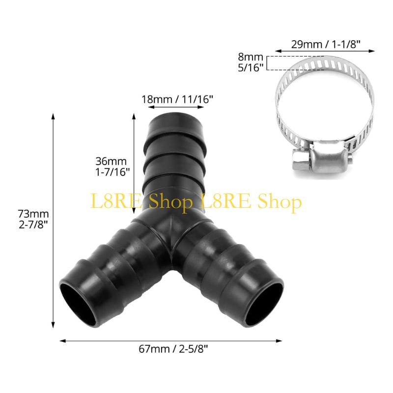 L8RE Washing Machine Drain Adapter ABS Texture Suitable for Efficient Laundry