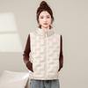 Autumn and winter new cotton vest light and warm cotton vest casual fashion wear versatile thermal vest top women