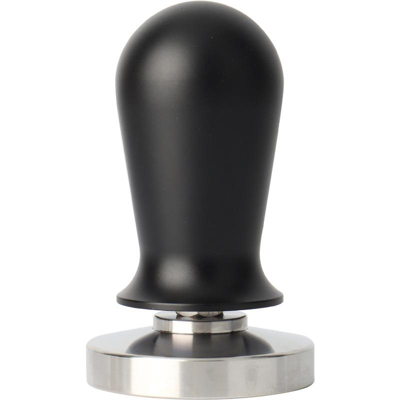 Stainless Steel Coffee Tamper Base Flat Bottom 51/53/58mm Detachable Non-Slip Coffee Leveler for Powder Press Ideal for Cafe Use 51mm