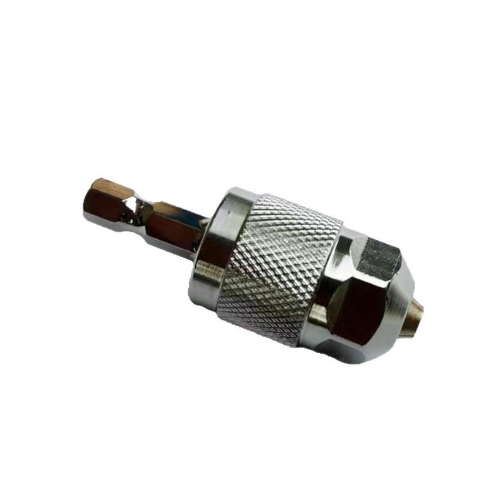 Hex Shank Drill Chuck 1 56 5mm for Mini Electric Grinders with Self Centering Three Jaw Clamp and Quick Change Feature