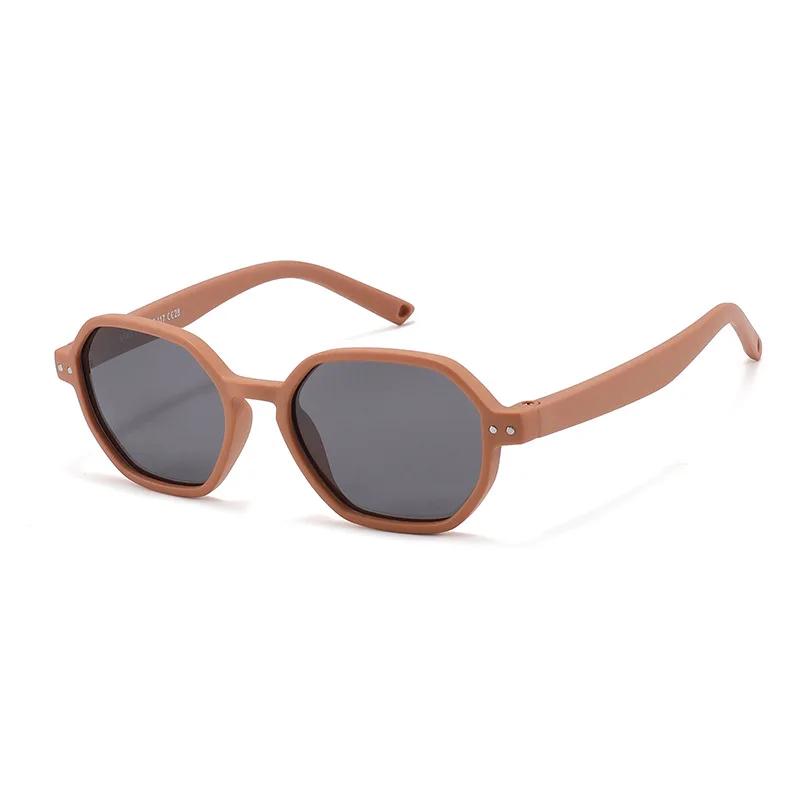 

Baby Sunglasses with Strap Polarized Flexible Polygon UV400 for Infant Toddler Boys Girls Age 0-36 Months 0-36 Months коричневий