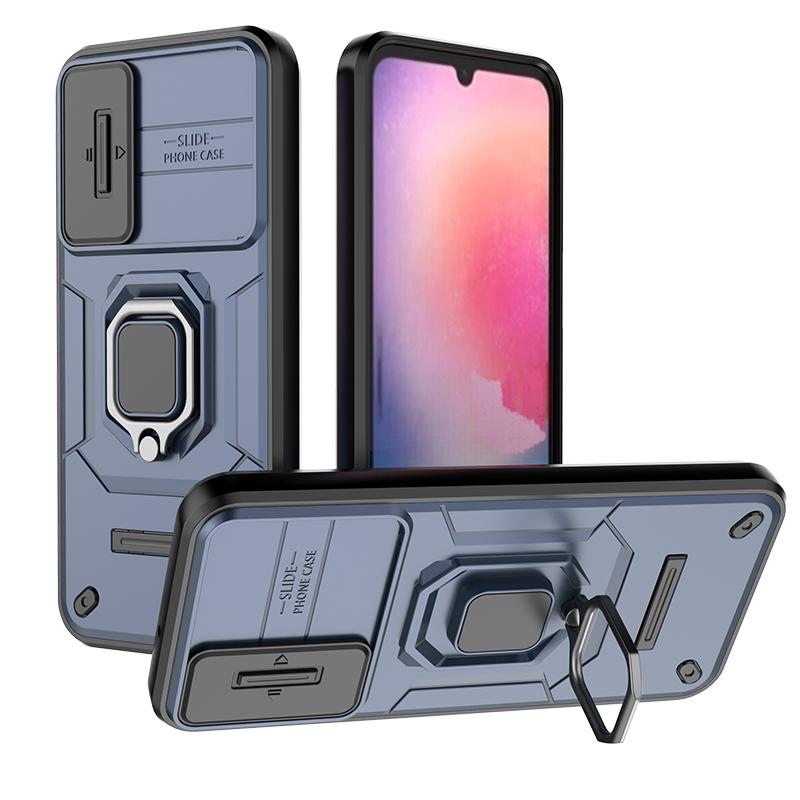 Armor Case For Samsung Galaxy A24 5G Heavy Duty Shockproof Anti-Scratch With Ring holder phone Cover