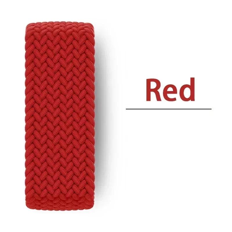 Braided Solo Loop Strap For Apple Watch Band Nylon 49mm 45 44 41 40 38mm 42mm Correa Bracelet Iwatch Series 9 8 7 6 5 SE Ultra 2