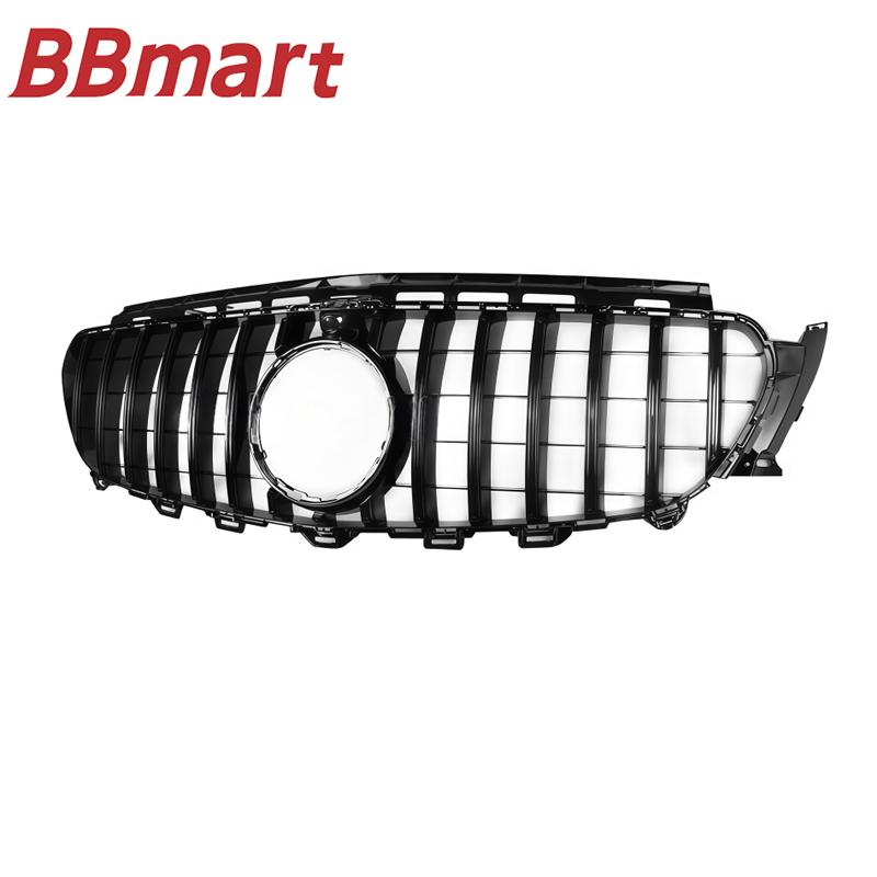 BBmart Front Grille for Mercedes-Benz E-Class W213 modified GTR style grille front face 2016 Silver GT