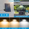 PCS 12 Solar Pendant Light Outdoor Solar Shed Light Motion Sensor Solar Lamp For Shed Garage Yard 3 Color Mode IP65 Waterproof