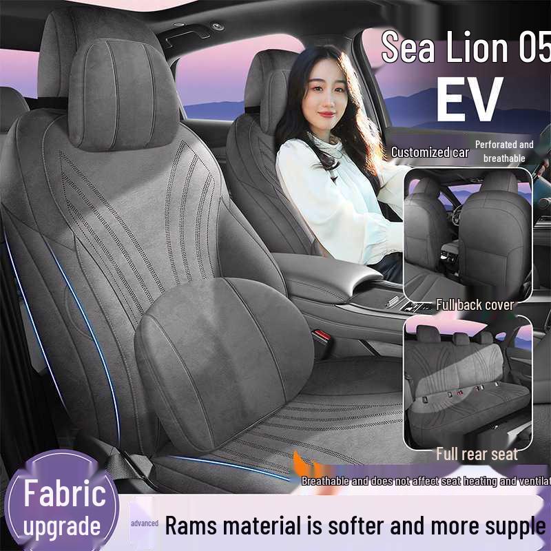 All-Season Full-Coverage Car Seat Covers for 2025 BYD Hiace 05EV