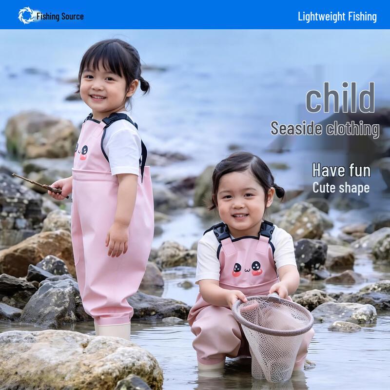 Yuzhiyuan Kids Waders with Rain Boots 23