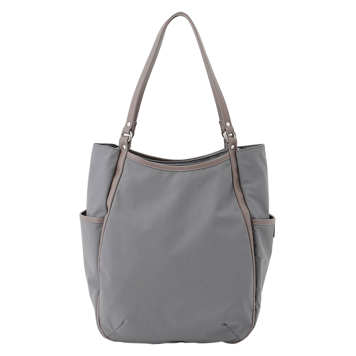 

Izac Taslan Nylon Tote Black Bag, Medium, 2004503, (10)