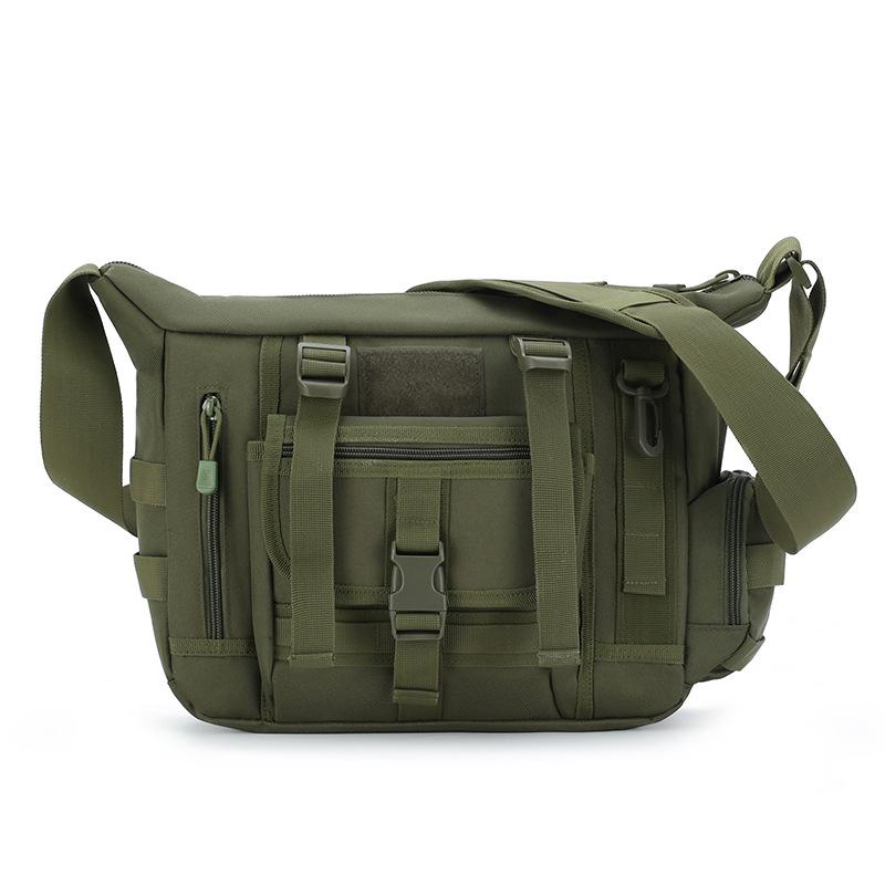 Men Camouflage Shoulder Bag Tactical Fishing Camping Tote Trekking Climbing Bags Large Multi-Pocket Travel Laptop Messenger Pack