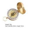 Waterproof Mini Portable Copper Navigation Flip Compass for Outdoor Activities