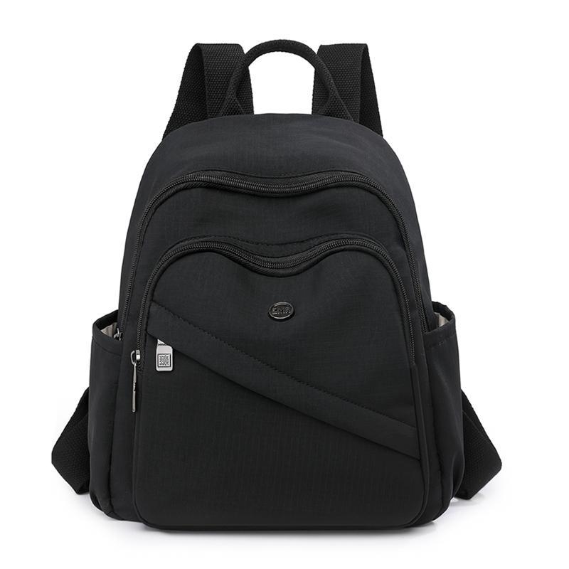 Schoolbag Oxford Cloth Backpack Women's 1011 New Fashion Versatile Lightweight Small High-end Travel Canvas Casual Backpack