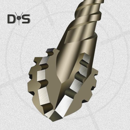 Firkantet tagget eksentrisk borbitssett Høy hardhet Rustsikker Enkel installasjon Multifunksjonelt skjevt hode borbitssett