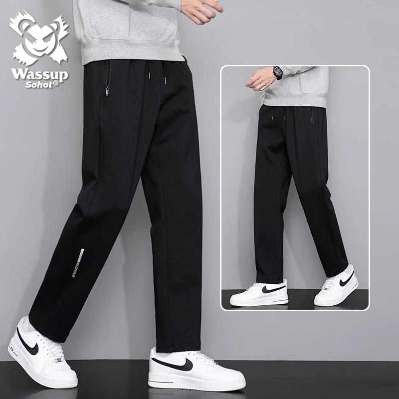 Wassup Sohot Men s Straight Leg Casual Sweatpants 5XL