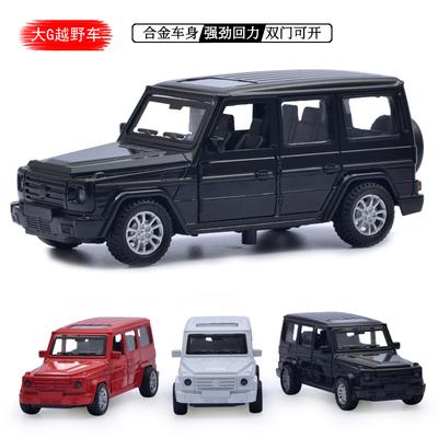Model Samochodu Stopowego Big Ben G63 Dwudrzwiowy Zabawka dla Dzieci Metalowy Model Samochodu Terenowego