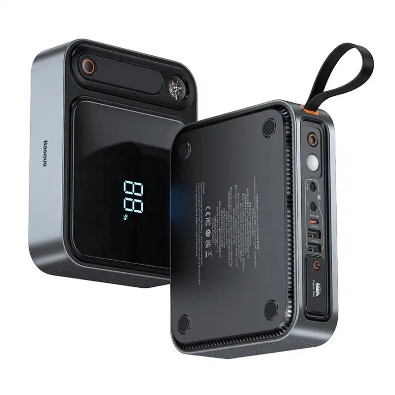 Powerbank / Rozrusznik Baseus Super Energy Ultra Car Jump Starter, 3000A (Czarny)