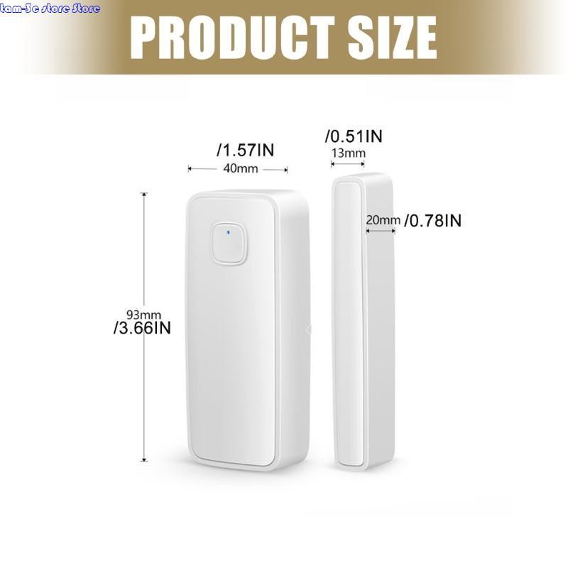 Anti-theft Door Sensors WIFI Security Alarm Remote Control Door Sensors Alarm Open Closed Detector D0UA