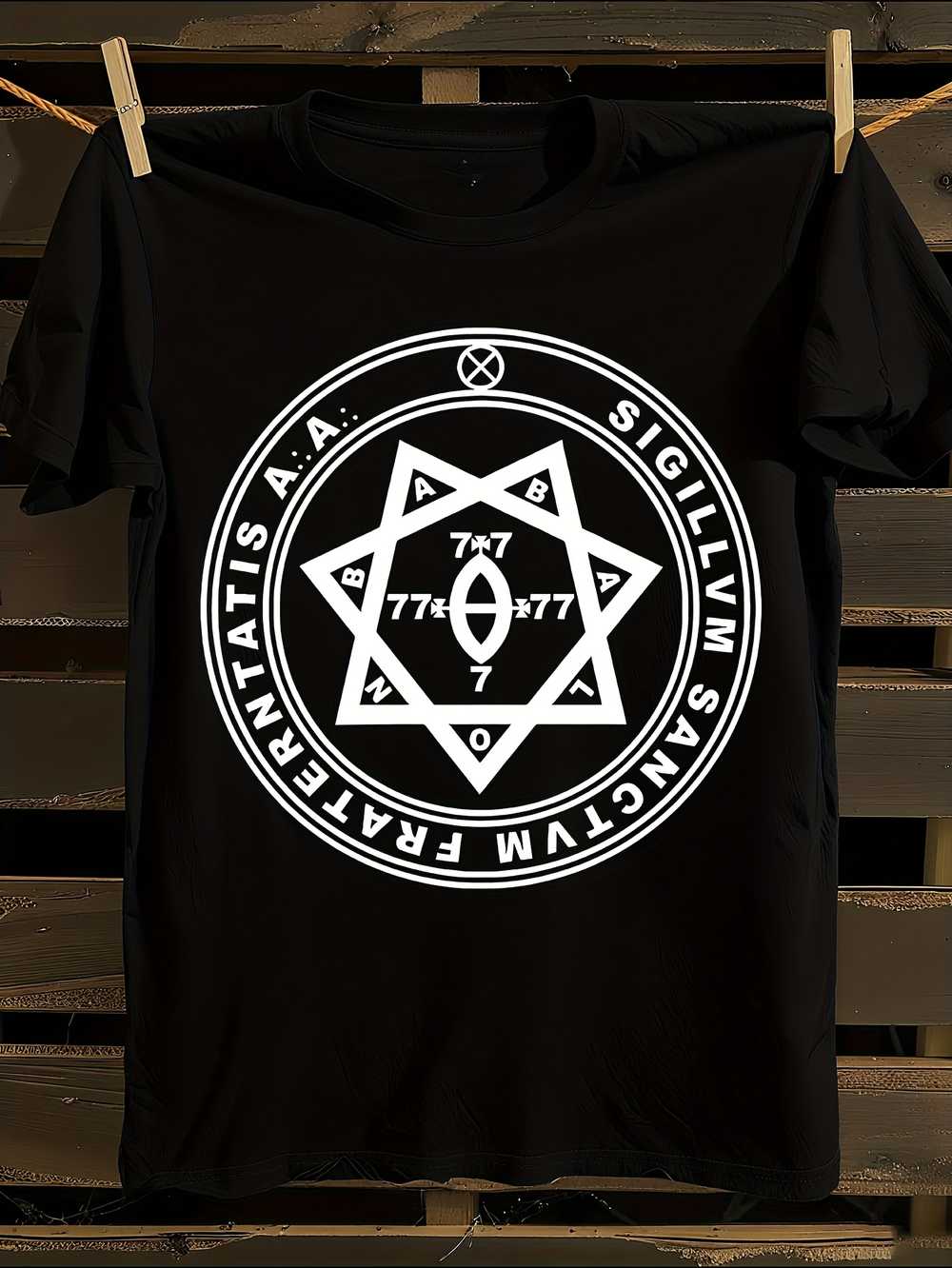 Aleister Crowley Occult T-Shirt XXL