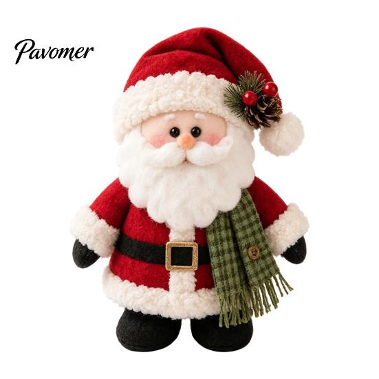 Family Activity Gift Box DIY Christmas Felt Craft Kit, Handmade Santa Gingerbread Elf Snowman Ornament Making Angel Material Holiday Art Supplies for