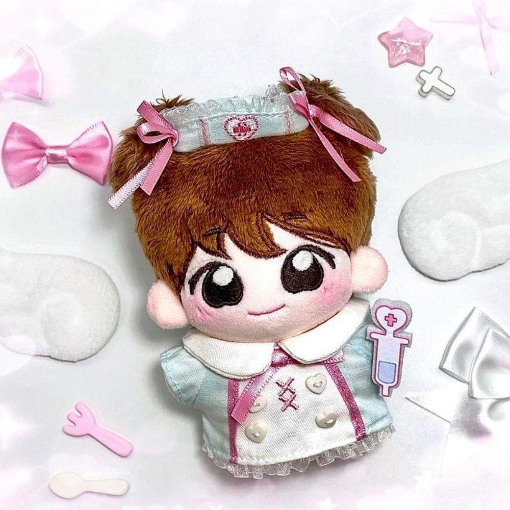 Outfit Changing 10CM Doll Clothes Pretend Play Doll Nurse Uniform  Doll Accessories