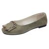 Women's Shoes Flat Shoes Square Toe Slip on Large Size Comfortable Casual Single Shoes Multicolor