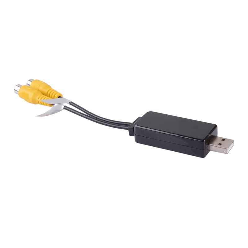Universal Car Video Output Adapter Converter USB To RCA Interface for Android Stereo Radio Player