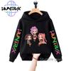 Kids Anime KPop Demon Hunters Hoodie Autumn Long Sleeve Sweatshirt Sportswear Cartoon Hoodies