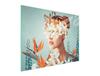 GLAS-SCHNEIDEBRETT 52x40 FRAU