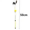 Cat Toy Spring Cat Toys Interactive Steel Wire Feather Toys for Cats Teaser Funny Feather Cats Toy Stick Plush Ball Pet Supplies
