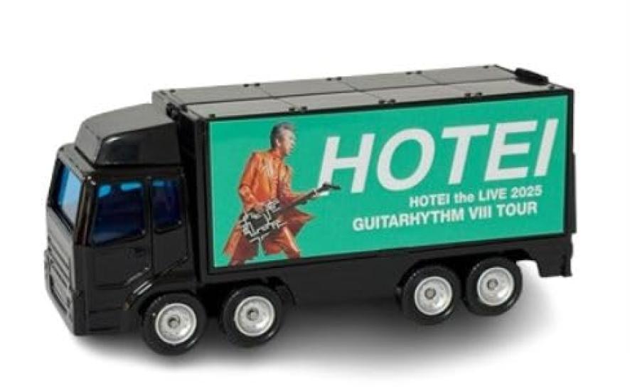 

Tomoyasu Hotei 2025 GUITARHYTHM VIII TOUR Merchandise Transporter Tour Truck Diecast Car