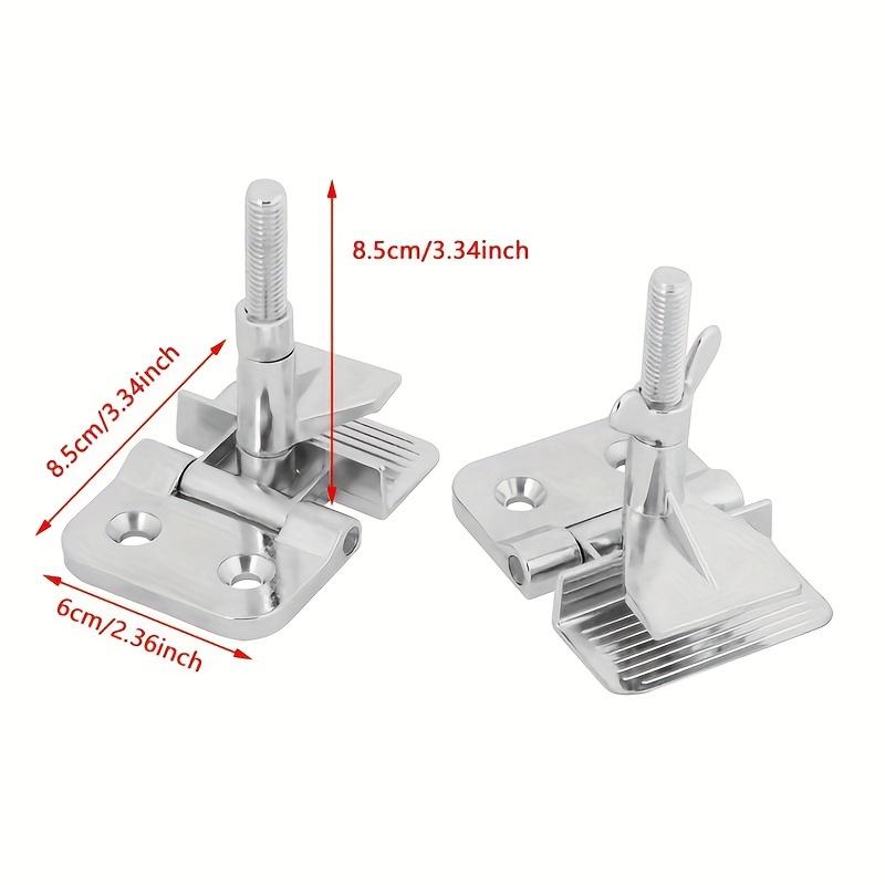 1/2Pcs Silk Screen Printing Metal Frame Hinge Clamp DIY Tools Section Metal Butterfly Hinge Clamp Fixing Screen Frames