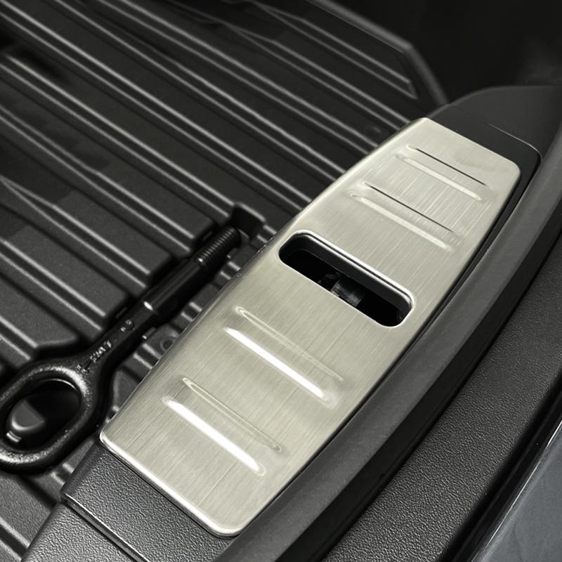 Abaiwai For Tesla Model 3 2017-     Car Front Trunk Panel Bumper Protection Mat Engine Box 3d Parts