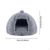 Semi Closed Cat Nest Autumn Winter Bed Kennel Shelter Pet Pets Cave for Kitten Hamster