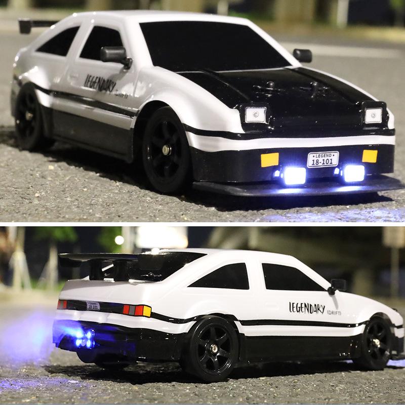 2.4G High-Speed AE86 Drift RC Car: Rechargeable Electric Four-Wheel Drive Toy for Boys and Children