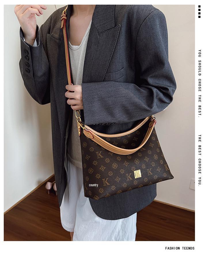 Niche 2025 Mini Tote: Vysoce kvalitní všestranná dámská crossbody taška s květinovým designem