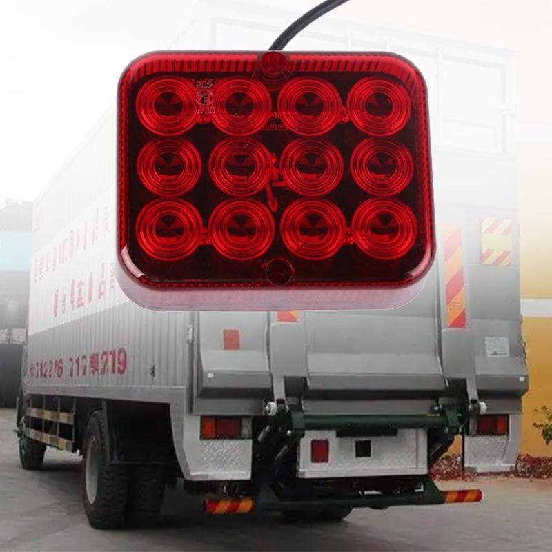 Energooszczędna wodoodporna lampa sygnalizacyjna 12 LED z trybem stroboskopowym do pojazdów użytkowych o dużej wytrzymałości Niskie zużycie energii