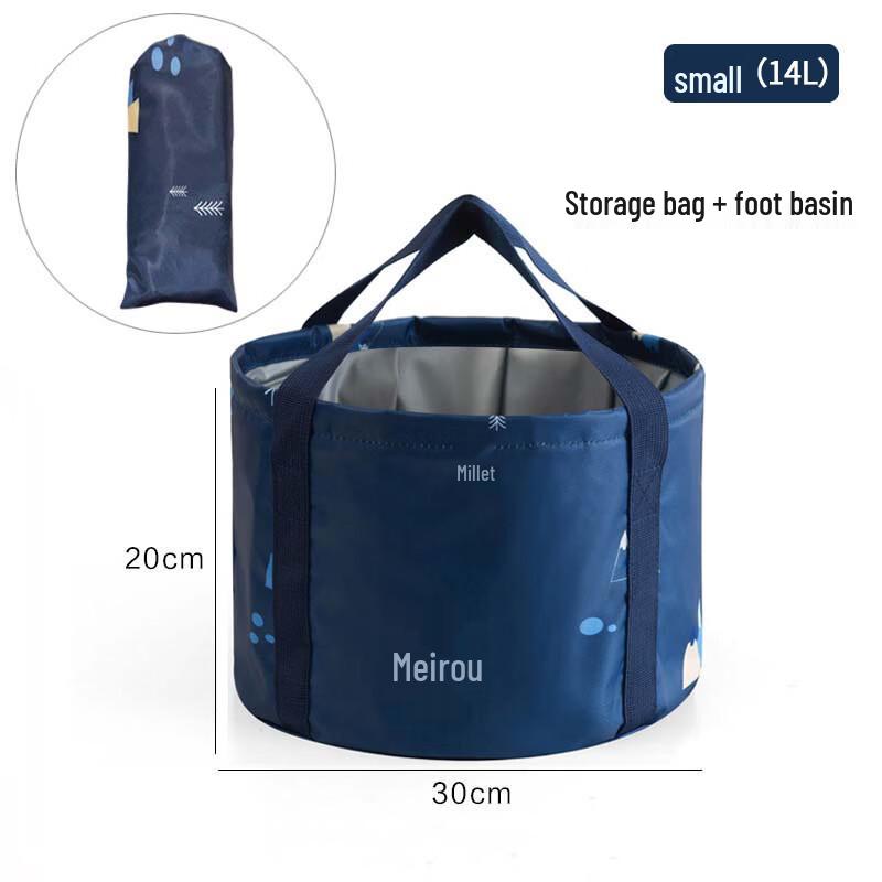 Foldable Portable Outdoor Foot Bath & Water Bucket