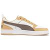 Puma Dribble Fashion Trend Durable Low-Top Casual Shoes Unisex Casual Shoes White Brown 401057-02