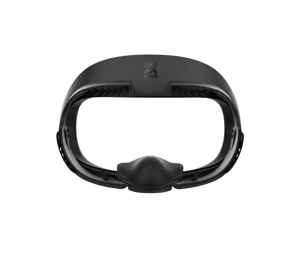 AMVR Upgrad PU Face Mask Cover for Meta Quest 3 VR Glasses Facial Interface Ice Silk Fabric Replacement Pad Accessories