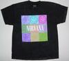 Nirvana Purple Acid Wash Nevermind Smiley Grunge Band Tee Shirt New