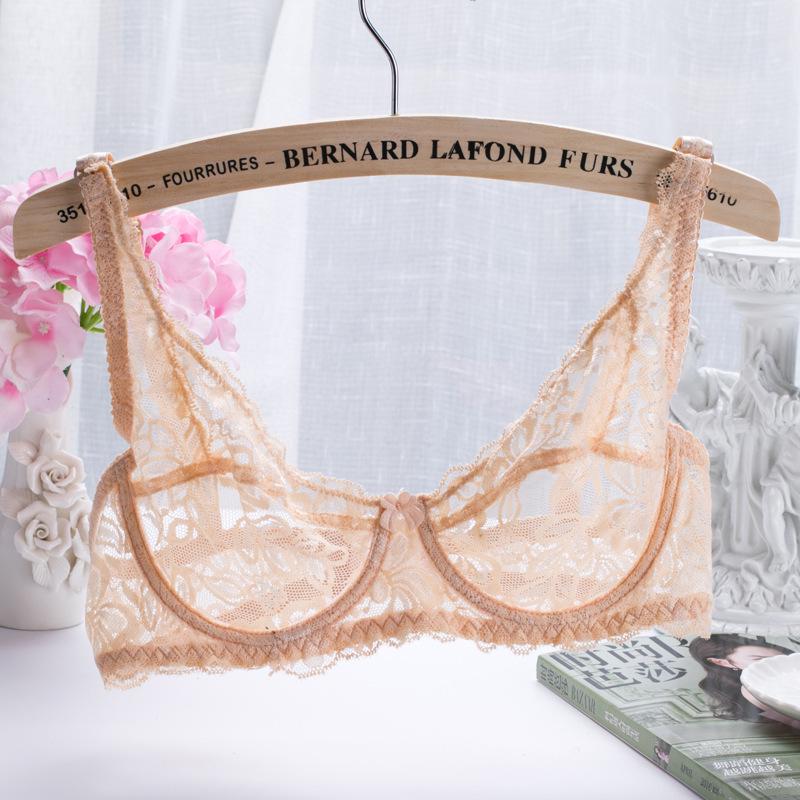 Summer Transparent Lace Underwire Bra - Sexy Lingerie 9988