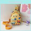 Fanny Car Printed Pack Cartoon Backpack Single Shoulder Crossbody Bag Gift Kids