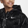 Nike Down Jacket Swoosh Casual Simple Fashion Kids Jackets Black HQ8613-010
