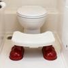 C Shaped Toilet Stool Anti Slip Step Stool for Bathroom Wide Thickened Toilet Foot Stool Ergonomic Step Stool for Kids Adults
