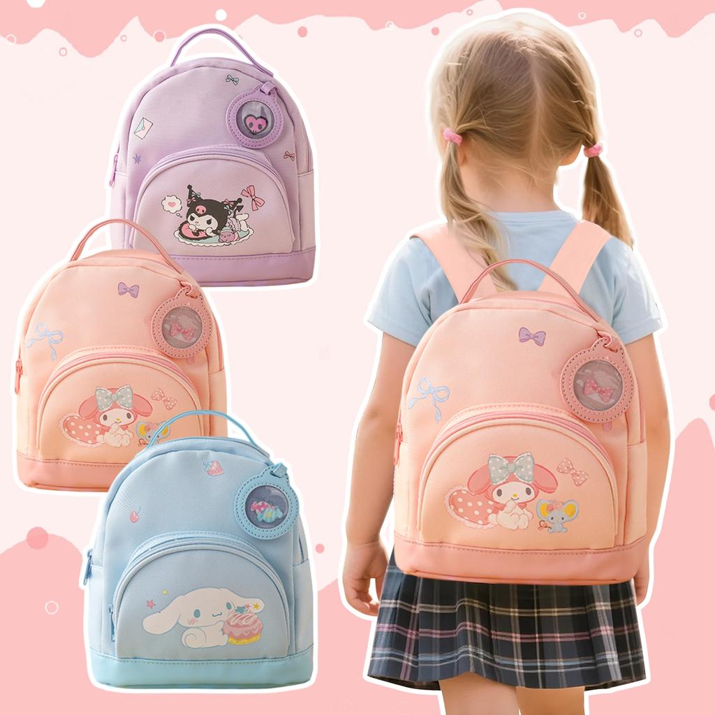 Официально лицензированный рюкзак Куломи, Милый, Высокий уровень внешнего вида, Собака с большими ушами, Легкий детский маленький школьный рюкзак